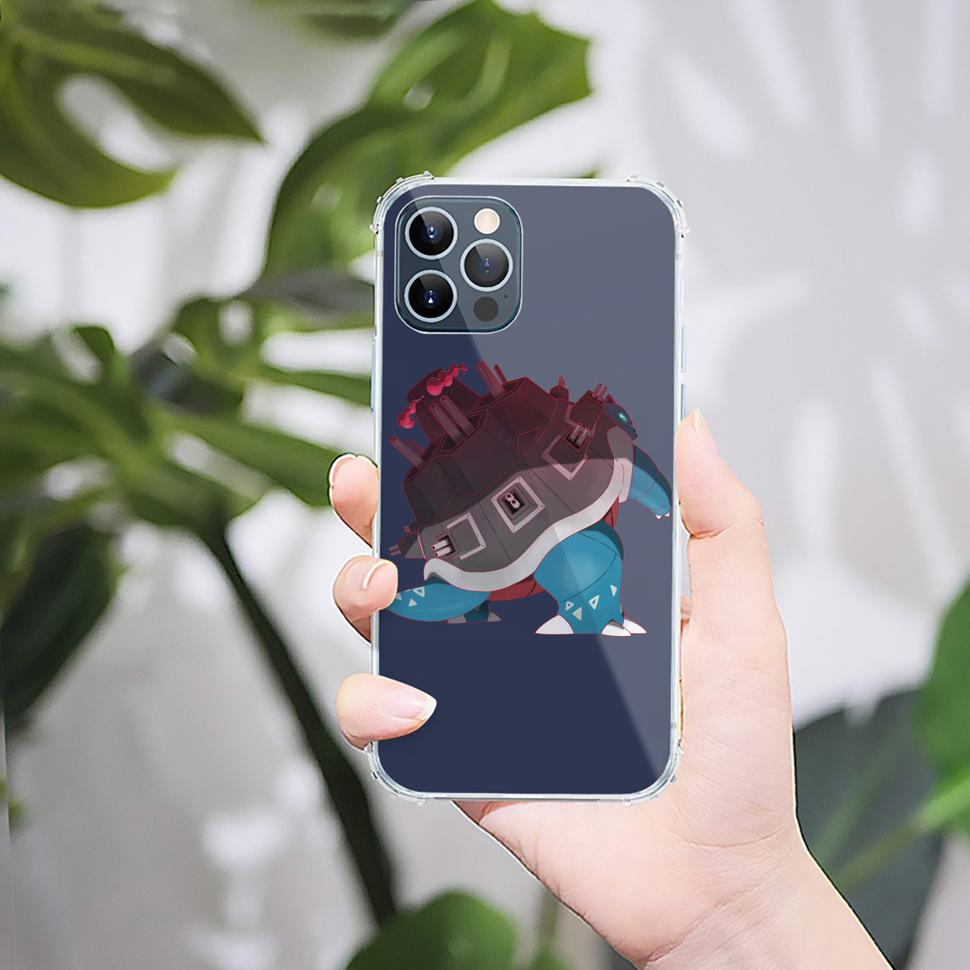 （画像用） ポケットモンスター Pokémon 【iPhone 12シリーズ対応】透明スマホケース（クリアソフトケース）